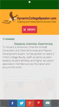 Mobile Screenshot of dynamiccollegespeaker.com